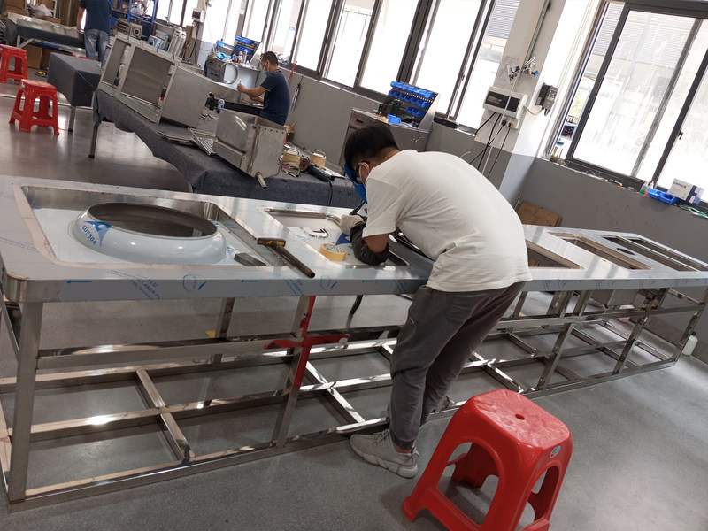 Shenzhen Smart Kitchen Digital Electric Appliance Co., Ltd linea di produzione del fabbricante