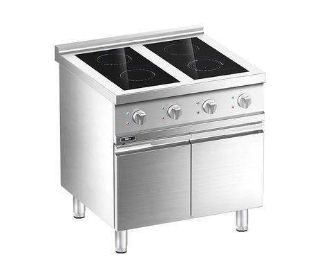qualità  Floor Western Induction Four-zone Cooking Range with Cabinet fabbrica
