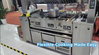 Camioncino alimentare mobile integrato